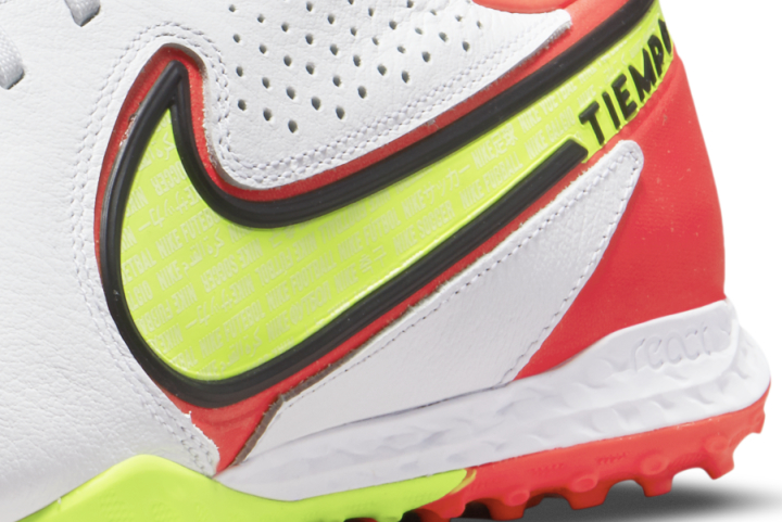 Nike React Tiempo Legend 9 Pro TF Midsole Heel